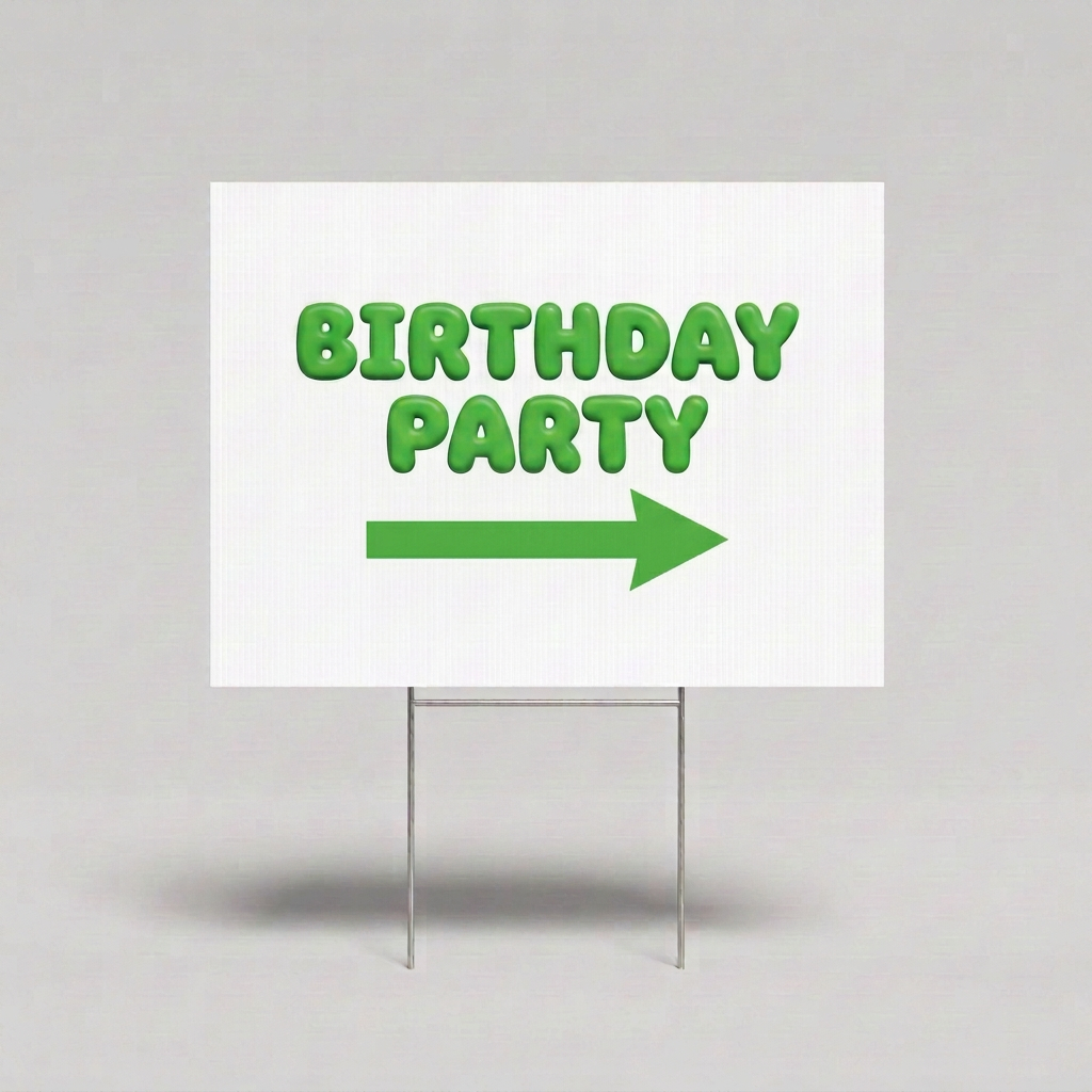 18"X24" Custom Coroplast Signs