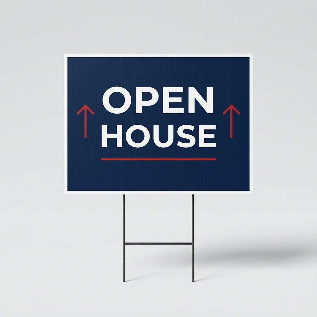 18"X24" Custom Real Estate Yard Signs