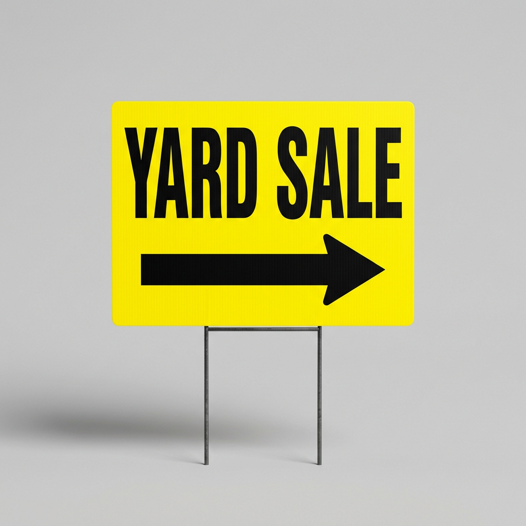 18"X24" Custom Coroplast Signs